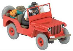 TINTIN COCHE LE JEEP ROUGE